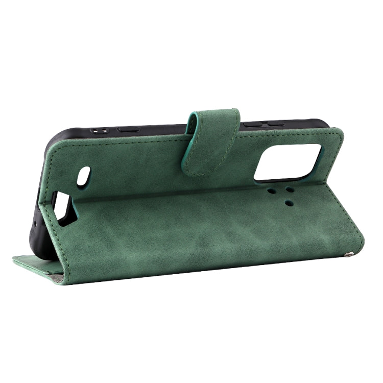 For UMIDIGI Bison Pro Solid Color Skin Feel Magnetic Buckle Horizontal Flip Calf Texture PU Leather Case with Holder & Card Slots & Wallet