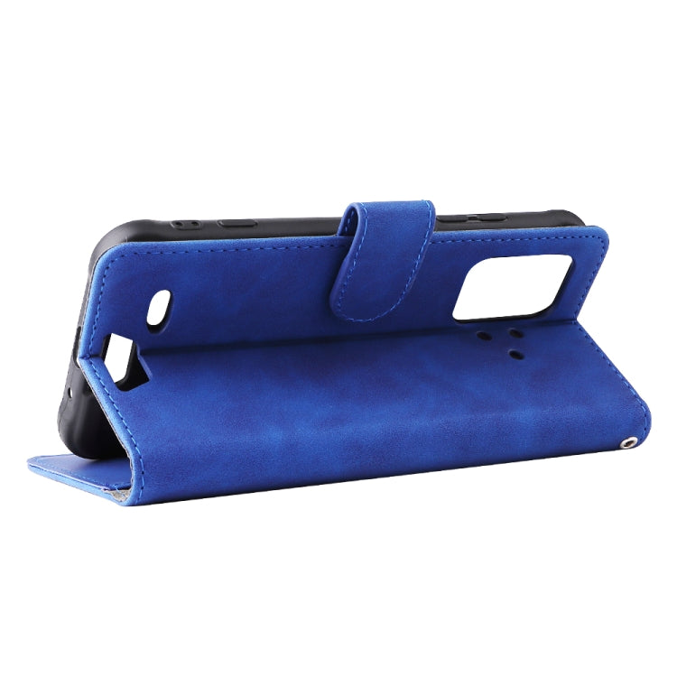 For UMIDIGI Bison Pro Solid Color Skin Feel Magnetic Buckle Horizontal Flip Calf Texture PU Leather Case with Holder & Card Slots & Wallet