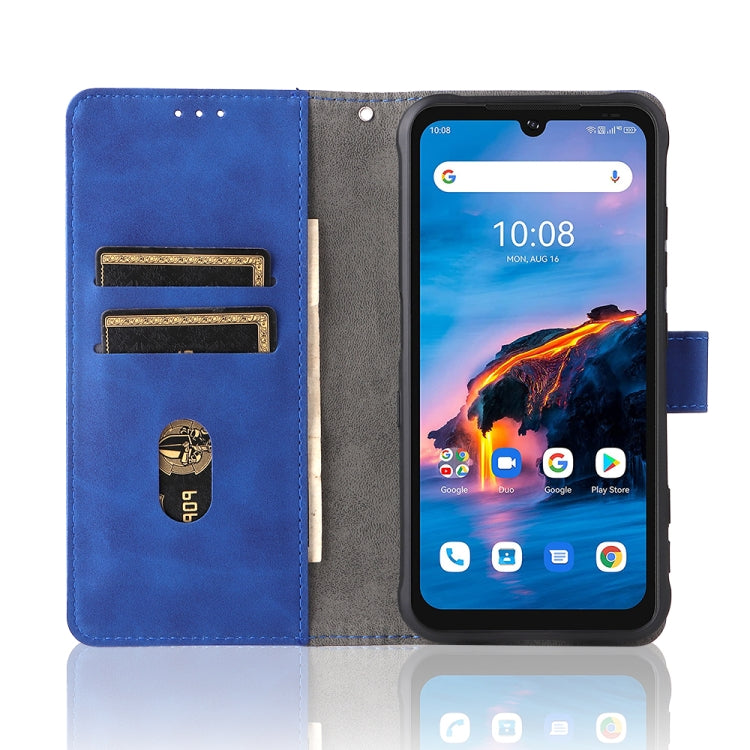 For UMIDIGI Bison Pro Solid Color Skin Feel Magnetic Buckle Horizontal Flip Calf Texture PU Leather Case with Holder & Card Slots & Wallet