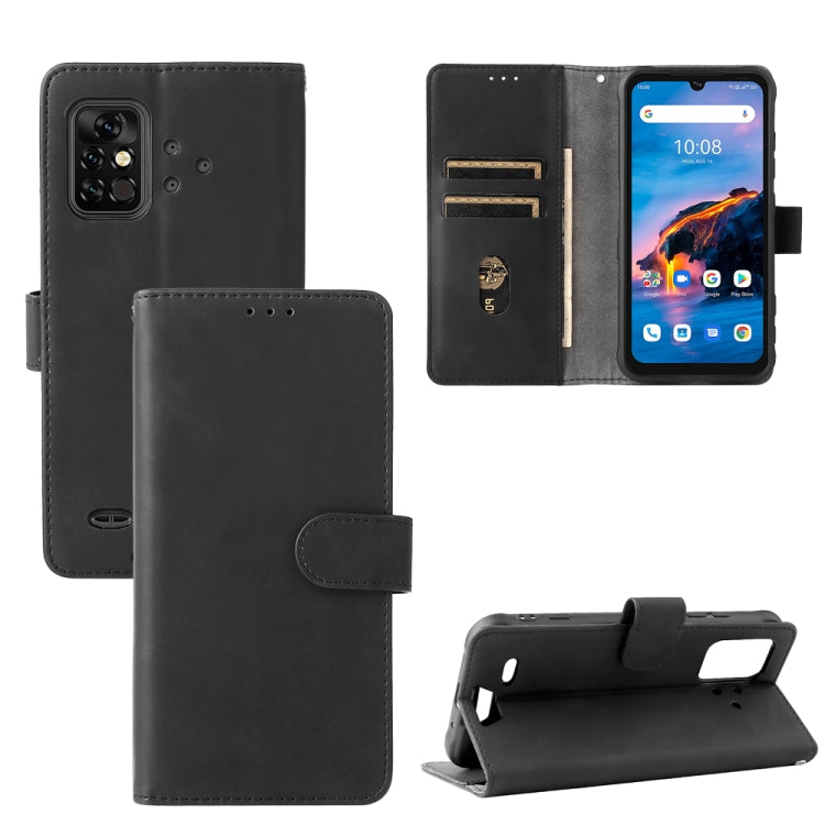 For UMIDIGI Bison Pro Solid Color Skin Feel Magnetic Buckle Horizontal Flip Calf Texture PU Leather Case with Holder & Card Slots & Wallet