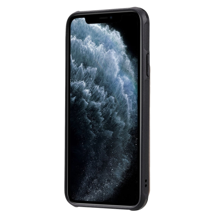 For iPhone 11 Pro Max Vertical Flip Wallet Shockproof Back Cover Protective Case with Holder & Card Slots & Lanyard & Photos Frames