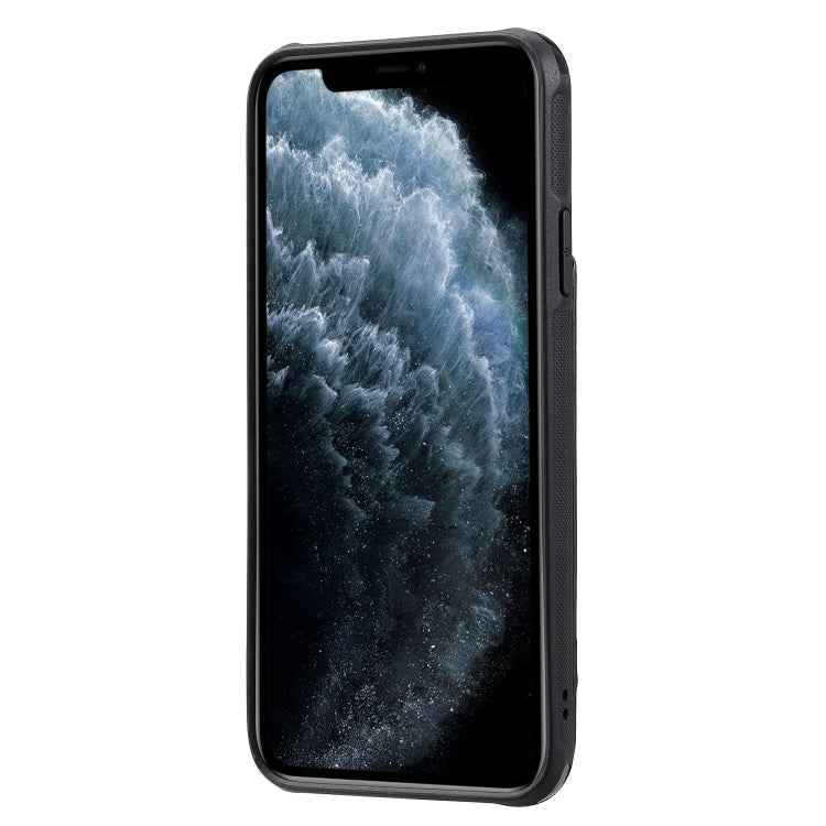 For iPhone 11 Pro Max Vertical Flip Wallet Shockproof Back Cover Protective Case with Holder & Card Slots & Lanyard & Photos Frames
