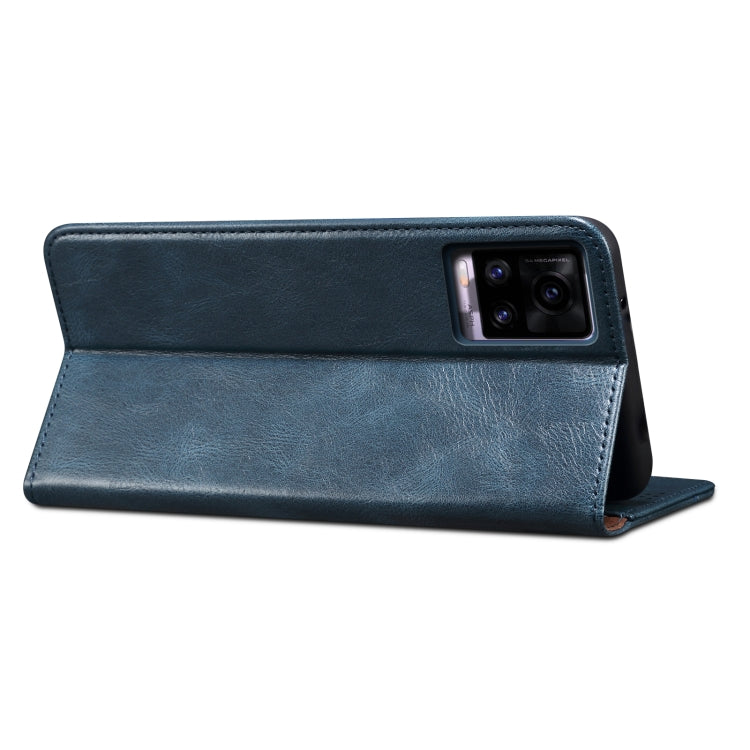 For Xiaomi Redmi Note 10 Lite Simple Wax Crazy Horse Texture Horizontal Flip Leather Case with Card Slots & Wallet