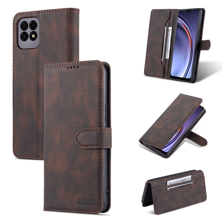 For Huawei Maimang 10 SE AZNS Dream II Skin Feel PU+TPU Horizontal Flip Leather Case with Holder & Card Slots & Wallet