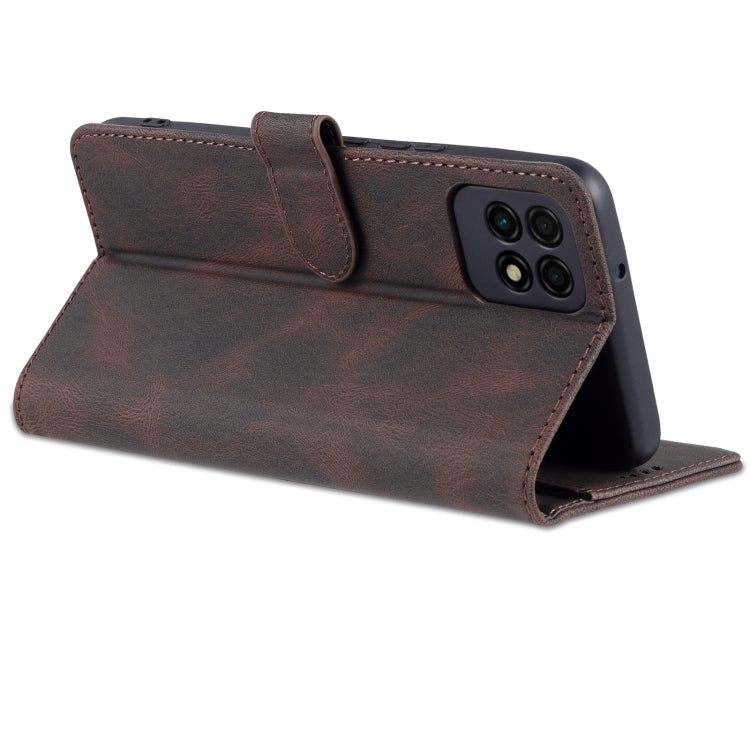 For Huawei Maimang 10 SE AZNS Dream II Skin Feel PU+TPU Horizontal Flip Leather Case with Holder & Card Slots & Wallet