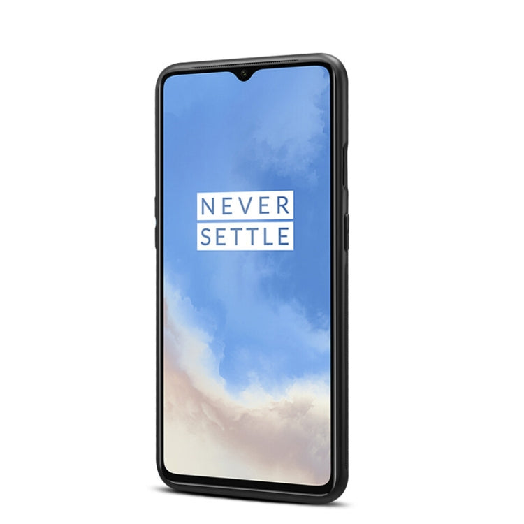 For OnePlus 7T Dibase TPU + PC + PU Crazy Horse Texture Protective Case, with Holder & Card Slots