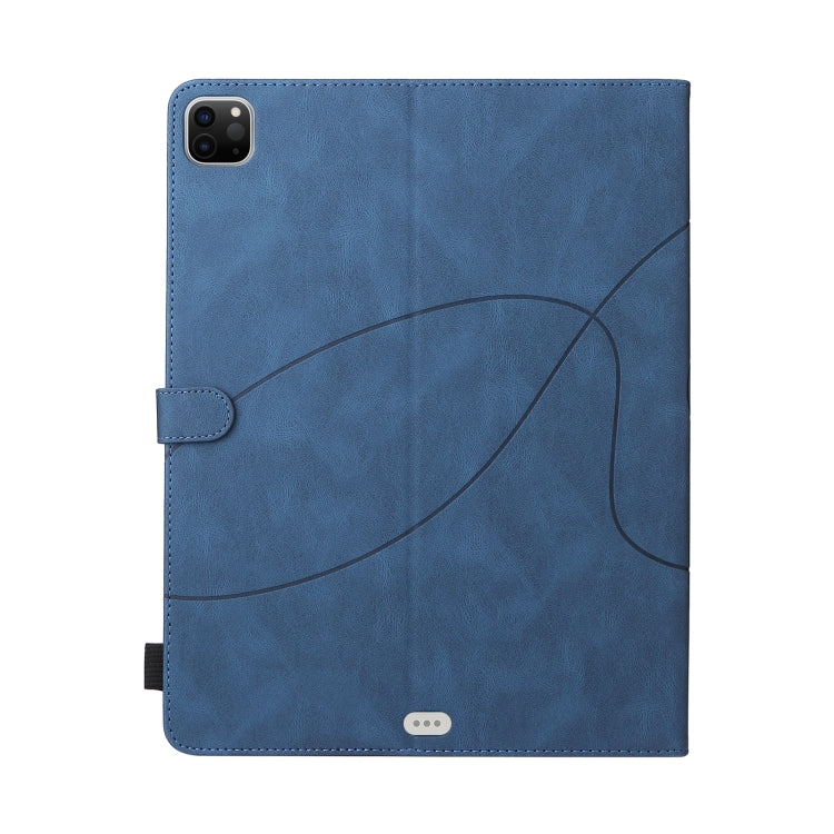 Dual-color Splicing Horizontal Flip PU Leather Case with Holder & Card Slots & Sleep / Wake-up Function For iPad Pro 11 (2021/2020/2018) / Air (2020)