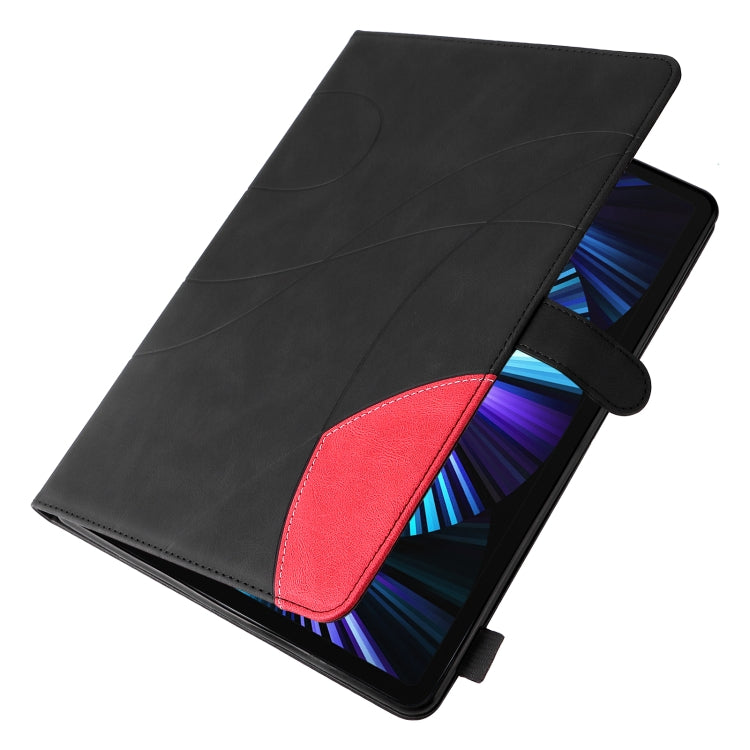 Dual-color Splicing Horizontal Flip PU Leather Case with Holder & Card Slots & Sleep / Wake-up Function For iPad Pro 11 (2021/2020/2018) / Air (2020)