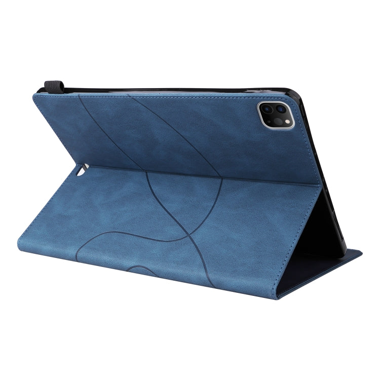 Dual-color Splicing Horizontal Flip PU Leather Case with Holder & Card Slots For iPad Pro 12.9 (2020/2021/2018)