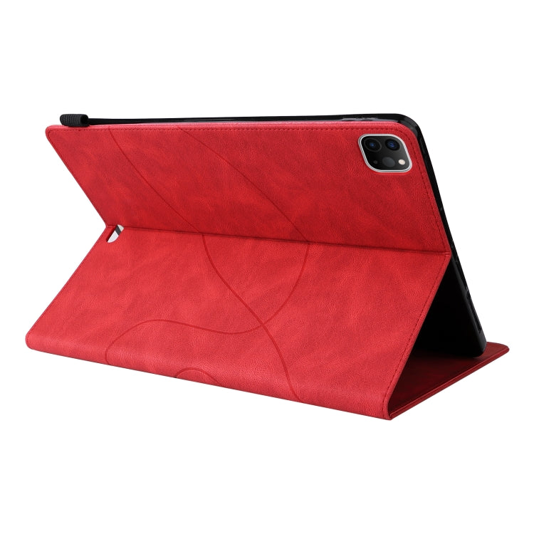 Dual-color Splicing Horizontal Flip PU Leather Case with Holder & Card Slots For iPad Pro 12.9 (2020/2021/2018)