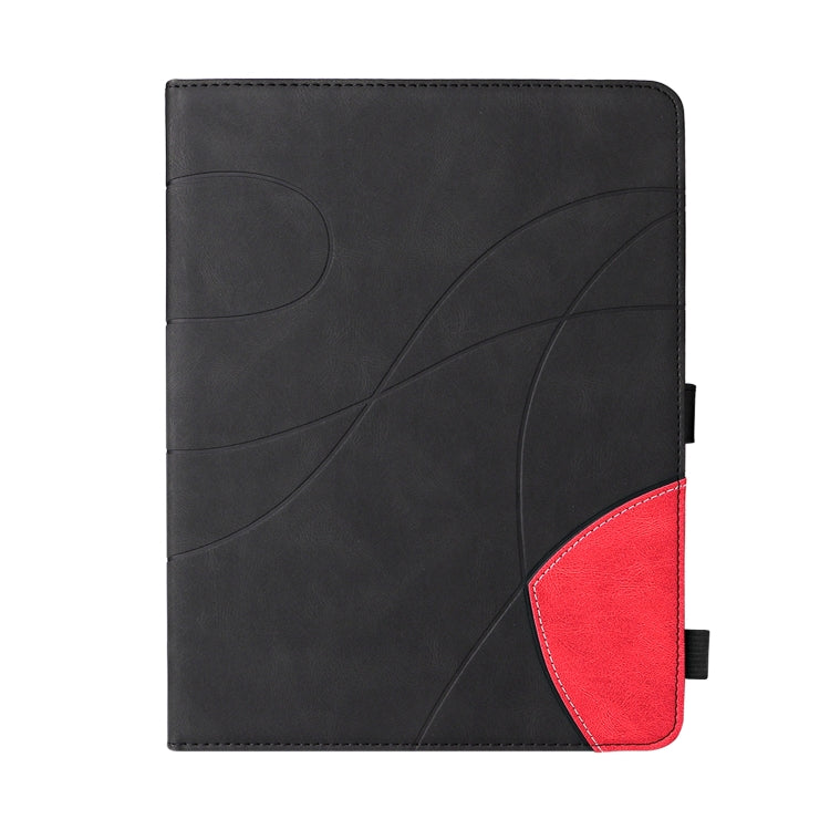 Dual-color Splicing Horizontal Flip PU Leather Case with Holder & Card Slots For iPad Pro 12.9 (2020/2021/2018)