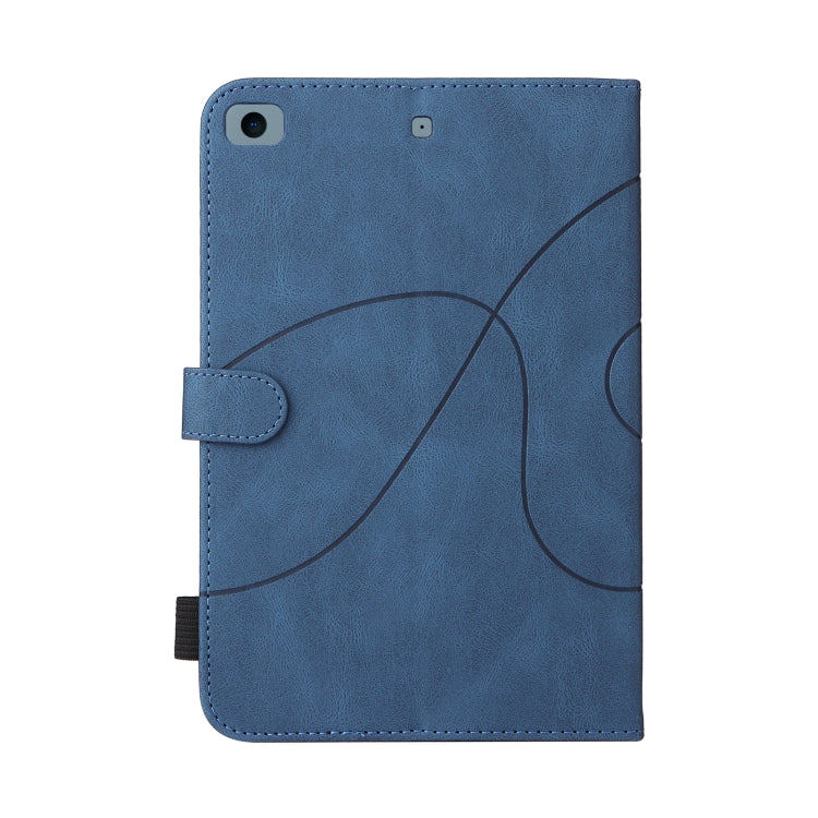 Dual-color Splicing Horizontal Flip PU Leather Case with Holder & Card Slots & Sleep / Wake-up Function For iPad mini/mini 2/mini 3/mini 4/mini(2019)