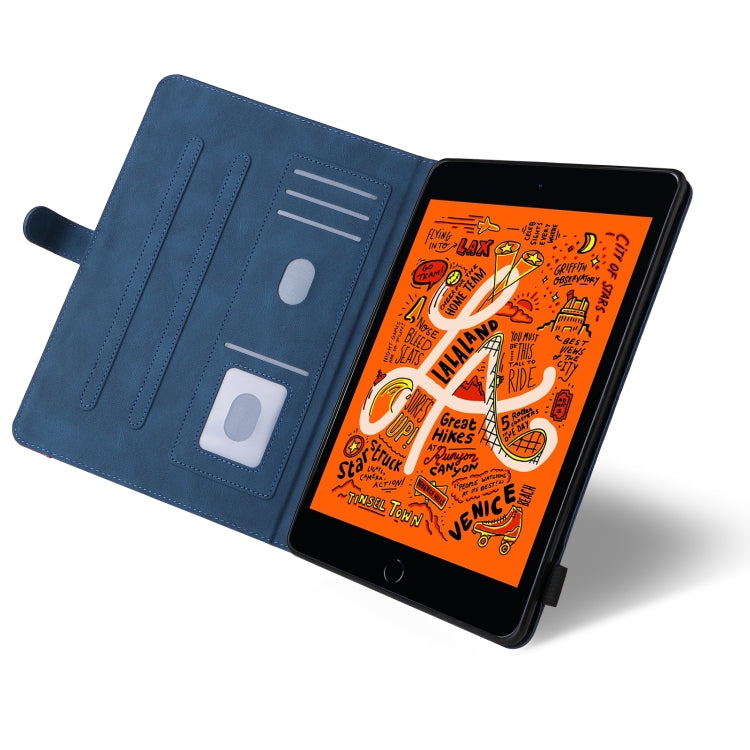 Dual-color Splicing Horizontal Flip PU Leather Case with Holder & Card Slots & Sleep / Wake-up Function For iPad mini/mini 2/mini 3/mini 4/mini(2019)