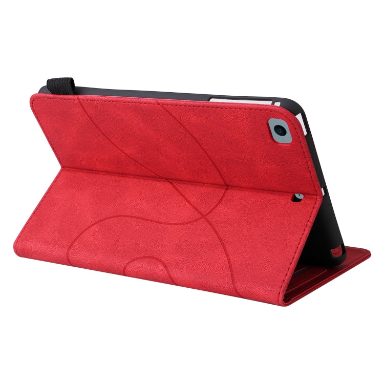 Dual-color Splicing Horizontal Flip PU Leather Case with Holder & Card Slots & Sleep / Wake-up Function For iPad mini/mini 2/mini 3/mini 4/mini(2019)
