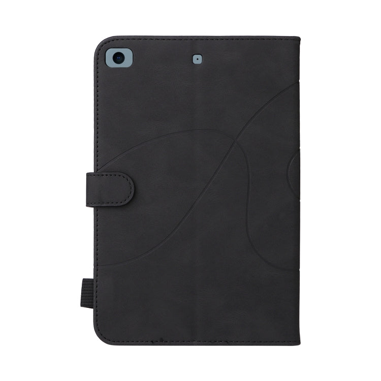 Dual-color Splicing Horizontal Flip PU Leather Case with Holder & Card Slots & Sleep / Wake-up Function For iPad mini/mini 2/mini 3/mini 4/mini(2019)