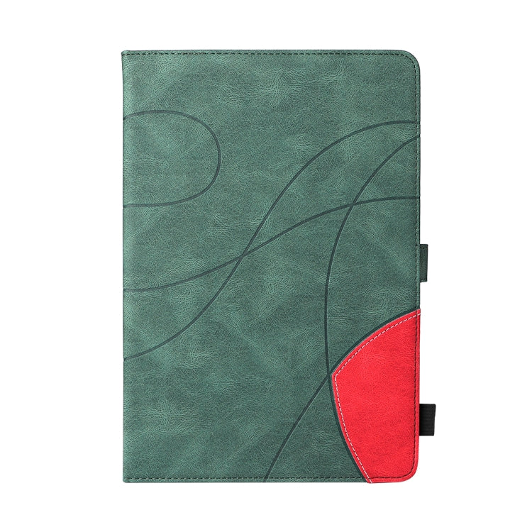 Dual-color Splicing Horizontal Flip PU Leather Case with Holder & Card Slots & Sleep / Wake-up Function For iPad mini/mini 2/mini 3/mini 4/mini(2019)