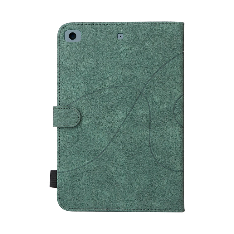 Dual-color Splicing Horizontal Flip PU Leather Case with Holder & Card Slots & Sleep / Wake-up Function For iPad mini/mini 2/mini 3/mini 4/mini(2019)