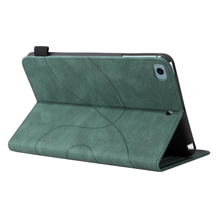 Dual-color Splicing Horizontal Flip PU Leather Case with Holder & Card Slots & Sleep / Wake-up Function For iPad mini/mini 2/mini 3/mini 4/mini(2019)