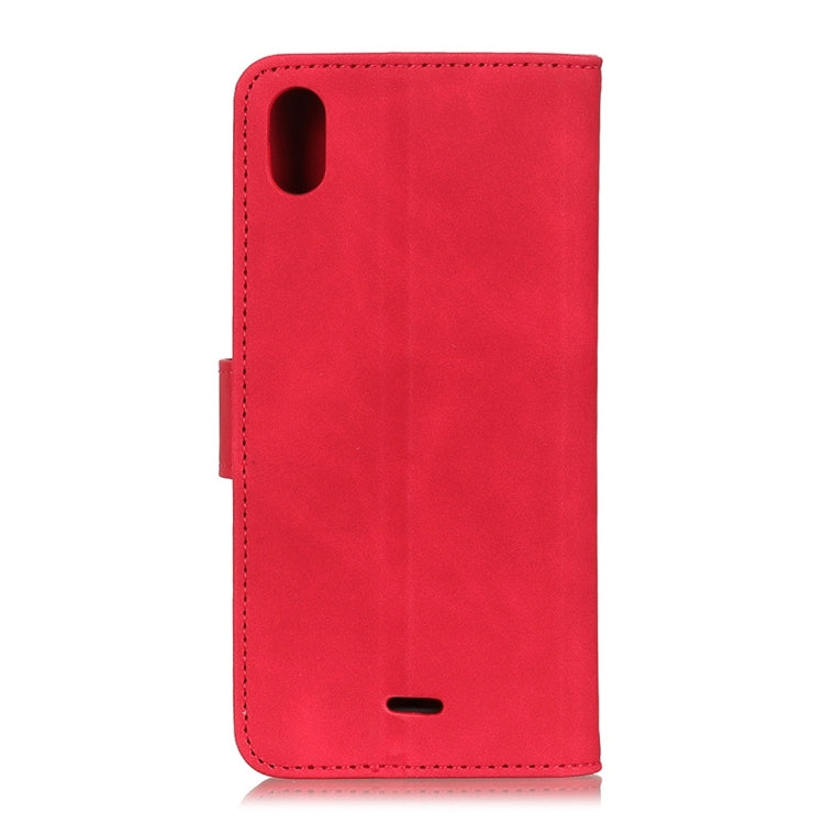 For Wiko Y50 / Sunny 4 Retro Texture PU + TPU Horizontal Flip Leather Case with Holder & Card Slots & Wallet
