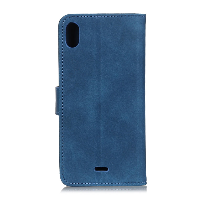 For Wiko Y50 / Sunny 4 Retro Texture PU + TPU Horizontal Flip Leather Case with Holder & Card Slots & Wallet
