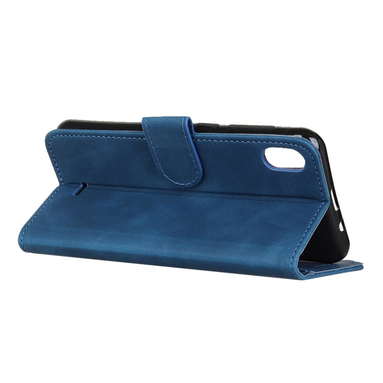 For Wiko Y80 Retro Texture PU + TPU Horizontal Flip Leather Case with Holder & Card Slots & Wallet