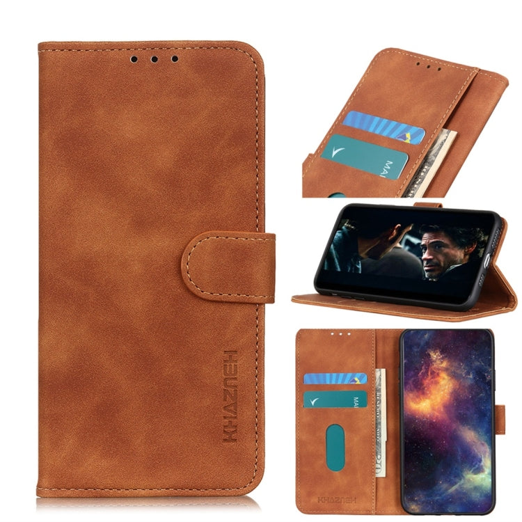 For Alcatel 3X (2019) Retro Texture PU + TPU Horizontal Flip Leather Case with Holder & Card Slots & Wallet