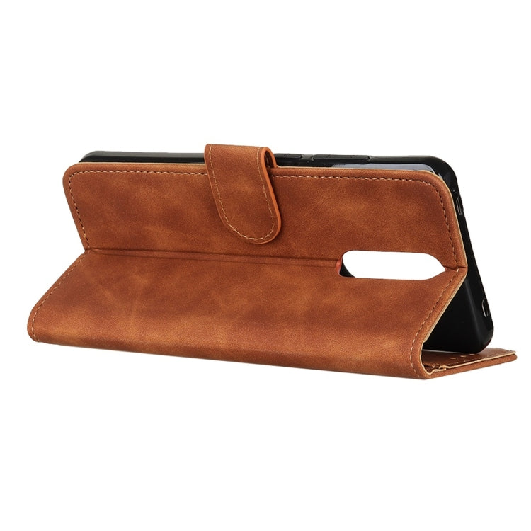 For Xiaomi Redmi 8 Retro Texture PU + TPU Horizontal Flip Leather Case with Holder & Card Slots & Wallet
