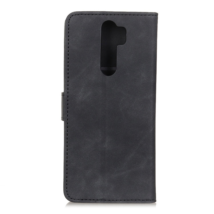 For Xiaomi Redmi Note 8 Pro Retro Texture PU + TPU Horizontal Flip Leather Case with Holder & Card Slots & Wallet