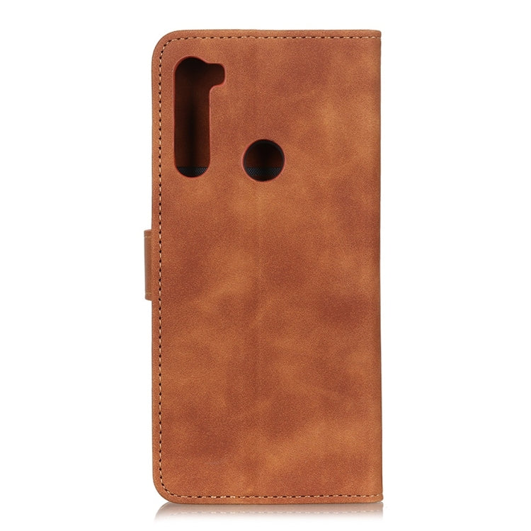 For Xiaomi Redmi Note 8T Retro Texture PU + TPU Horizontal Flip Leather Case with Holder & Card Slots & Wallet