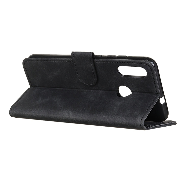 For Galaxy A10s Retro Texture PU + TPU Horizontal Flip Leather Case with Holder & Card Slots & Wallet