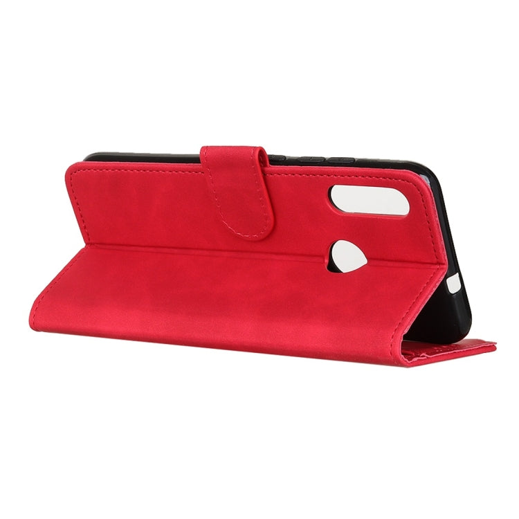 For Galaxy A20s Retro Texture PU + TPU Horizontal Flip Leather Case with Holder & Card Slots & Wallet