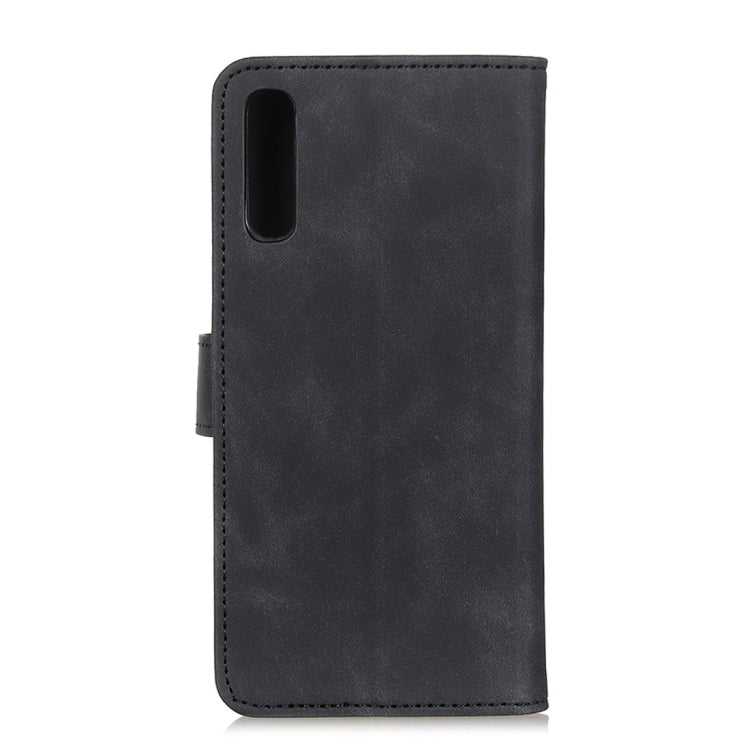 For Galaxy A50 / A30s / A50s Retro Texture PU + TPU Horizontal Flip Leather Case with Holder & Card Slots & Wallet