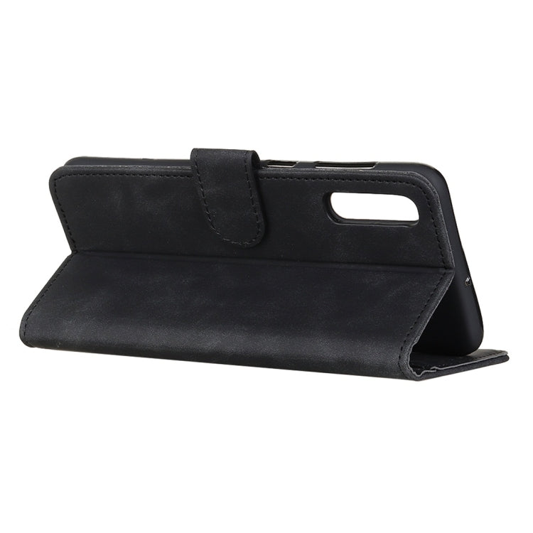 For Galaxy A70 Retro Texture PU + TPU Horizontal Flip Leather Case with Holder & Card Slots & Wallet