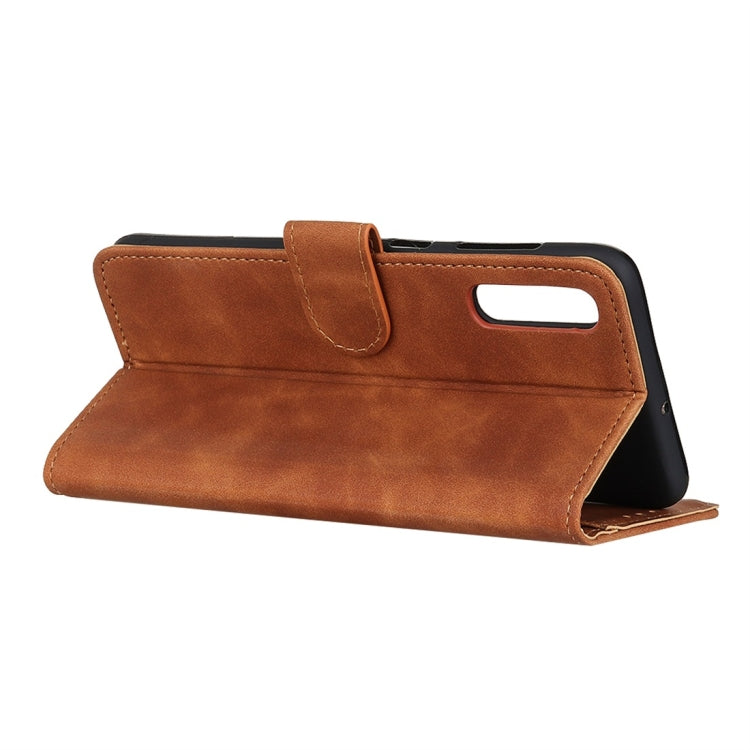 For Galaxy A70 Retro Texture PU + TPU Horizontal Flip Leather Case with Holder & Card Slots & Wallet