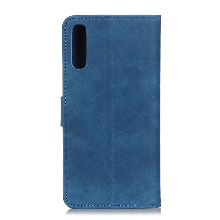 For Galaxy A90 5G Retro Texture PU + TPU Horizontal Flip Leather Case with Holder & Card Slots & Wallet
