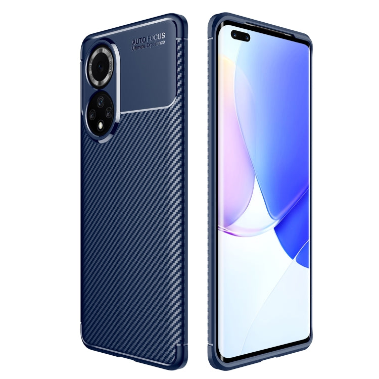 For Huawei Nova 9 Pro Carbon Fiber Texture Shockproof TPU Case