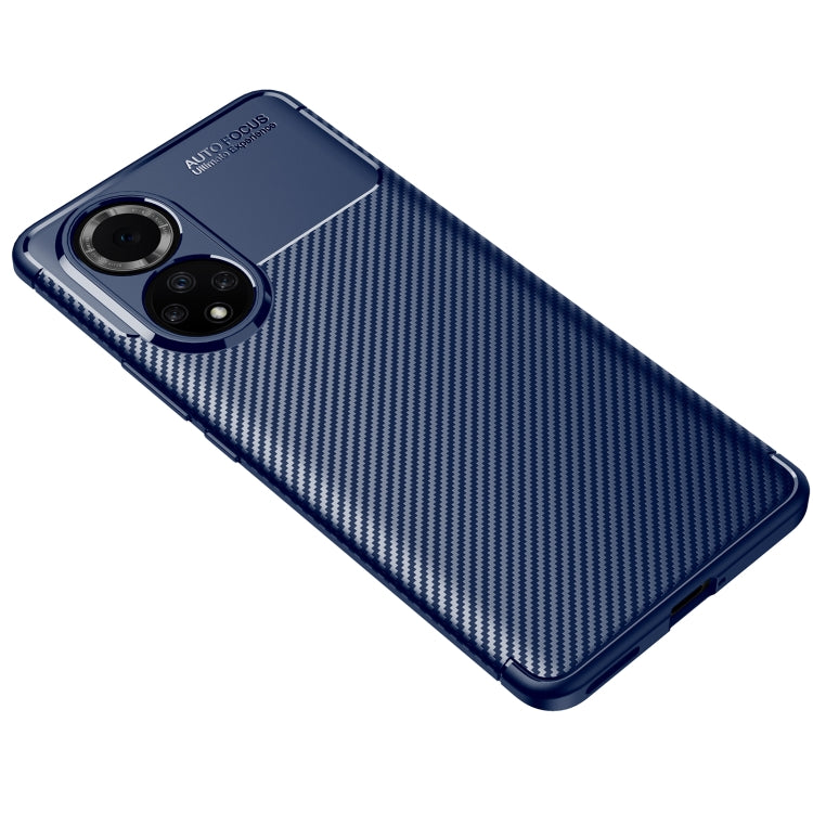 For Huawei Nova 9 Pro Carbon Fiber Texture Shockproof TPU Case