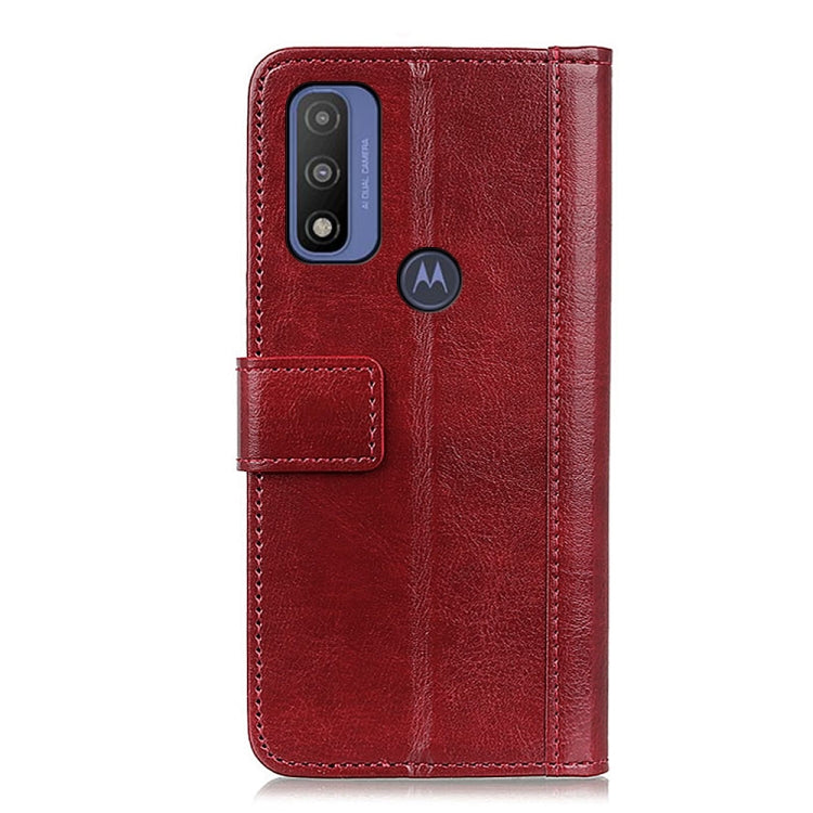 For Motorola Moto G Pure Peas Crazy Horse Texture Horizontal Flip Leather Case with Holder & Card Slots & Wallet