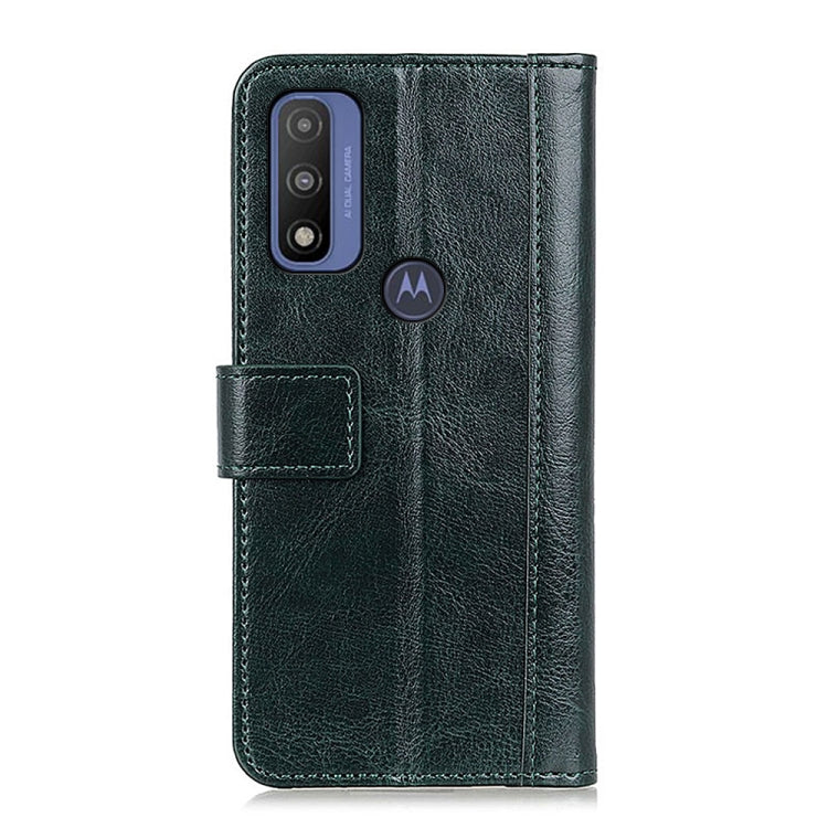 For Motorola Moto G Pure Peas Crazy Horse Texture Horizontal Flip Leather Case with Holder & Card Slots & Wallet