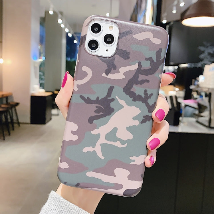 For iPhone 13 Shockproof IMD Camouflage TPU Protective Case