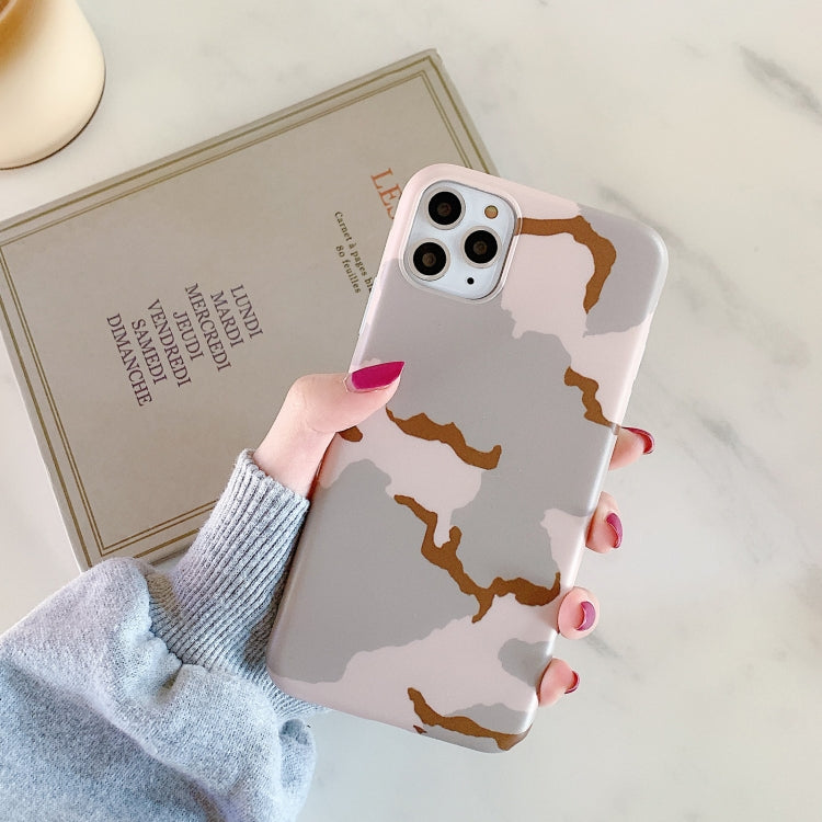For iPhone 13 Pro Shockproof IMD Camouflage TPU Protective Case