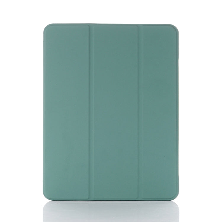For iPad mini 6 Back Sticker Skin Feel Horizontal Flip Leather Tablet Case with Tri-fold Holder