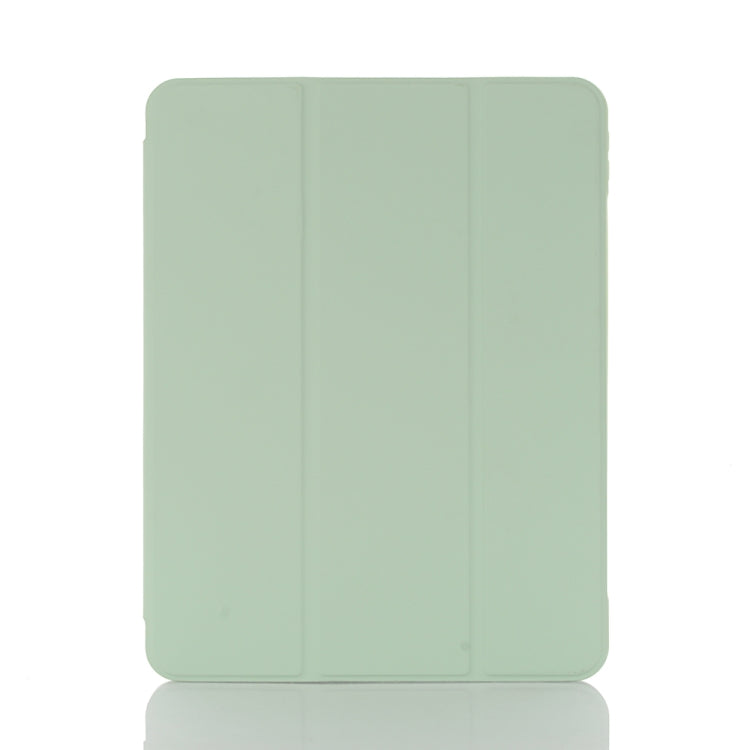 For iPad mini 6 Back Sticker Skin Feel Horizontal Flip Leather Tablet Case with Tri-fold Holder