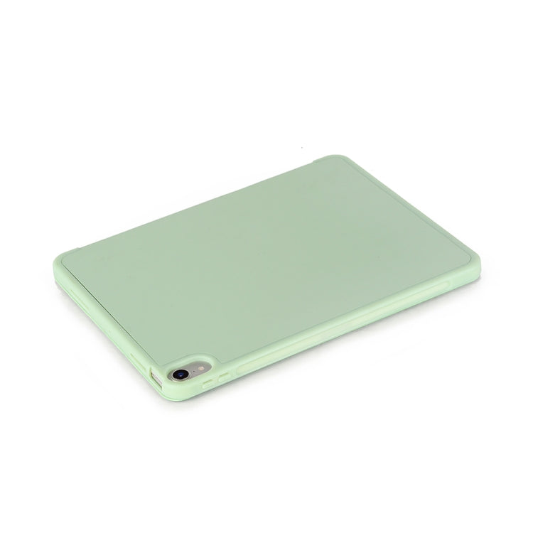 For iPad mini 6 Back Sticker Skin Feel Horizontal Flip Leather Tablet Case with Tri-fold Holder
