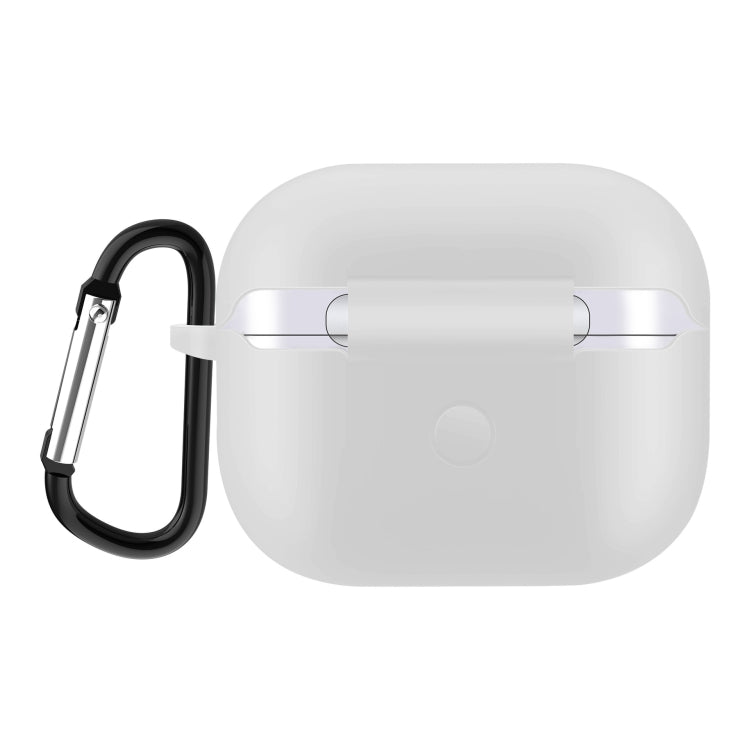 Solid Color Silicone Earphone Protective Case for AirPods 3, with Hook