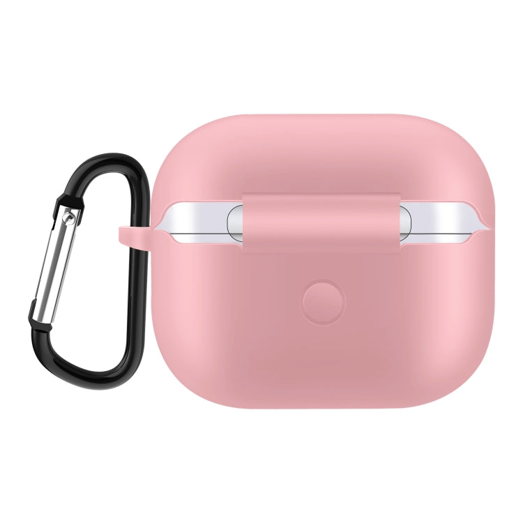 Solid Color Silicone Earphone Protective Case for AirPods 3, with Hook