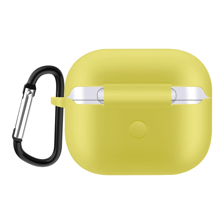 Solid Color Silicone Earphone Protective Case for AirPods 3, with Hook