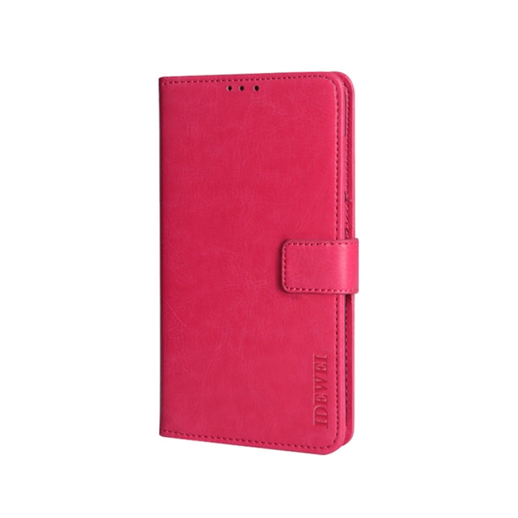 For U-MAGIC 30e idewei Crazy Horse Texture Horizontal Flip Leather Case with Holder & Card Slots & Wallet