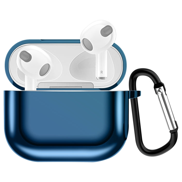 Electroplating TPU Earphone Protective Case for AirPods 3, with Hook
