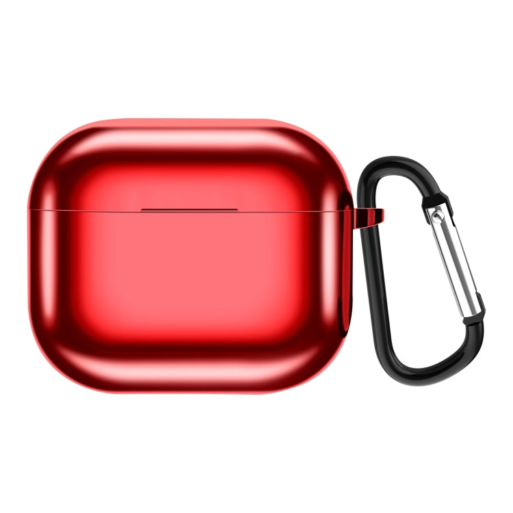 Electroplating TPU Earphone Protective Case for AirPods 3, with Hook